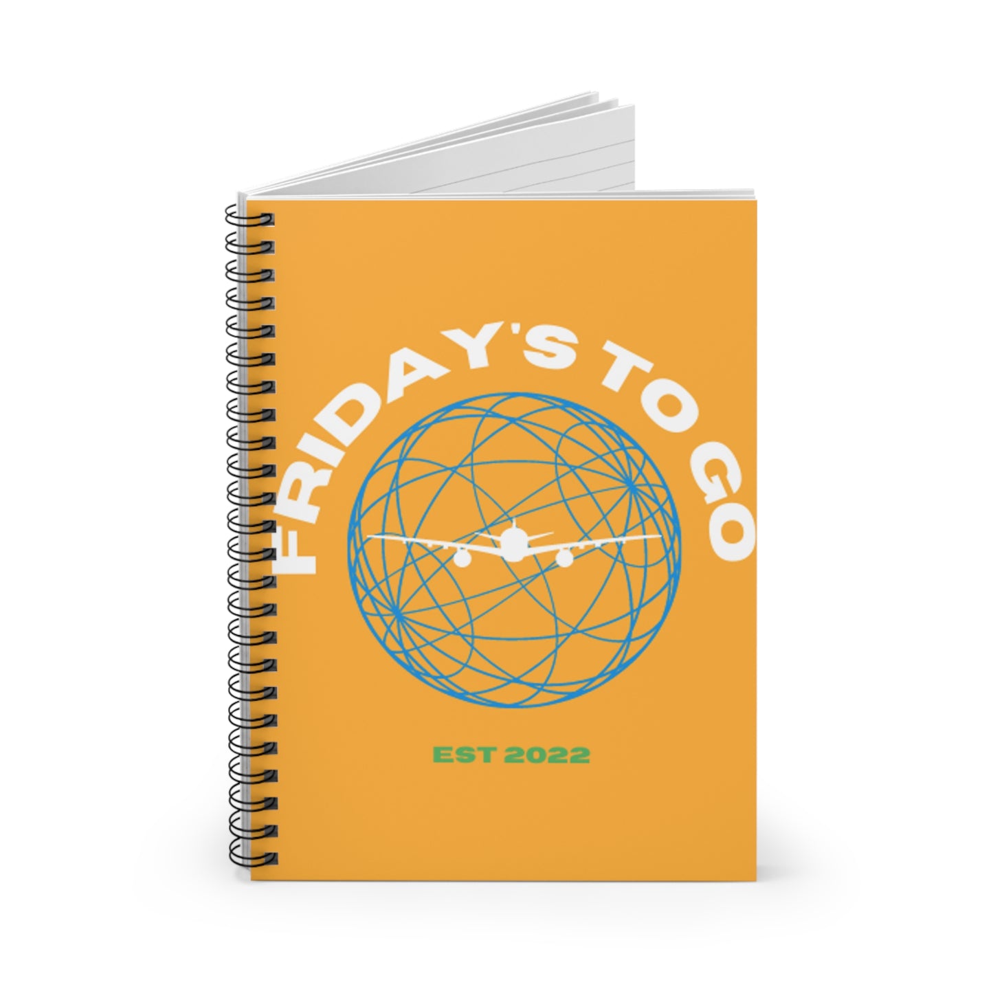 Friday's To Go Spiral Notebook