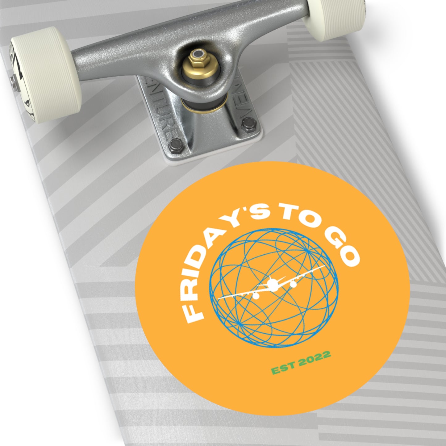 Friday's To Go Vinyl Stickers