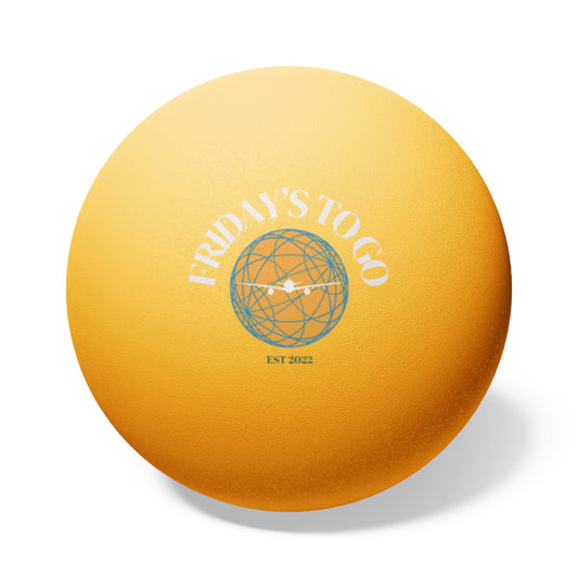 Friday's To Go Ping Pong Balls, 6 pcs