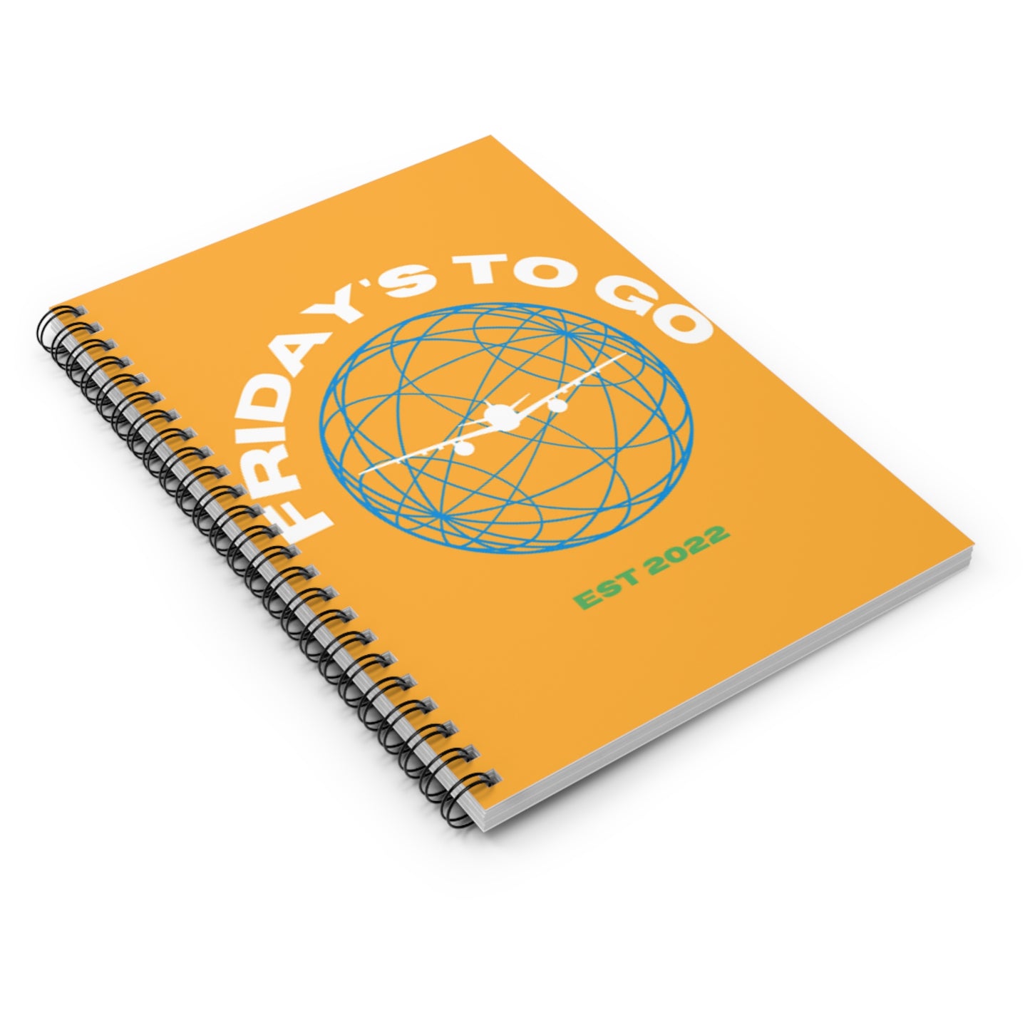 Friday's To Go Spiral Notebook
