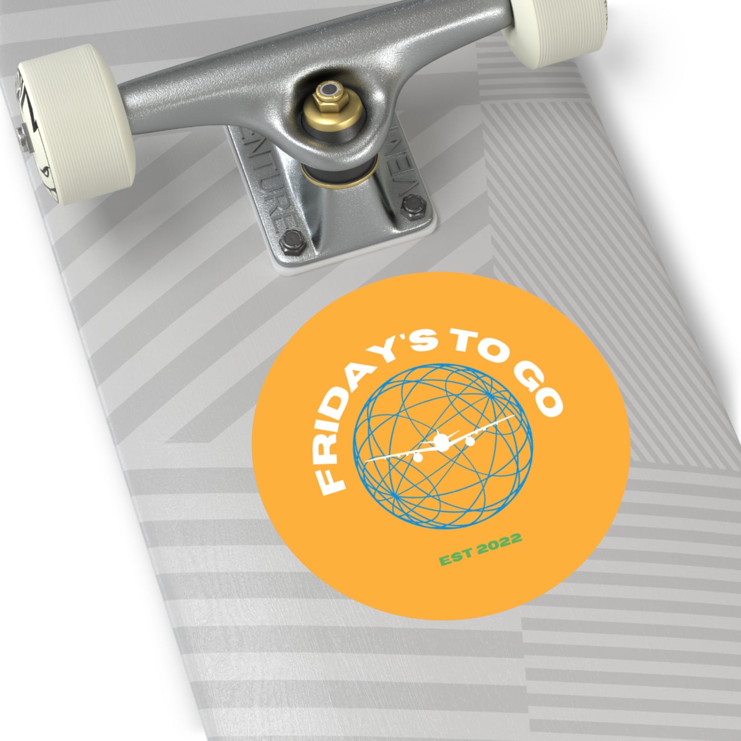 Friday's To Go Vinyl Stickers
