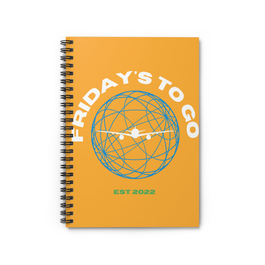 Friday's To Go Spiral Notebook